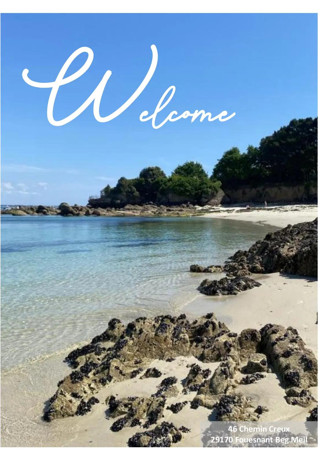 English welcome book - page 1
