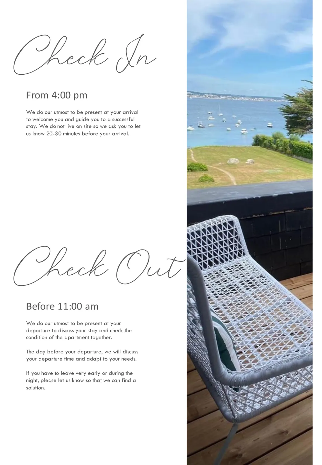 English welcome book - page 4