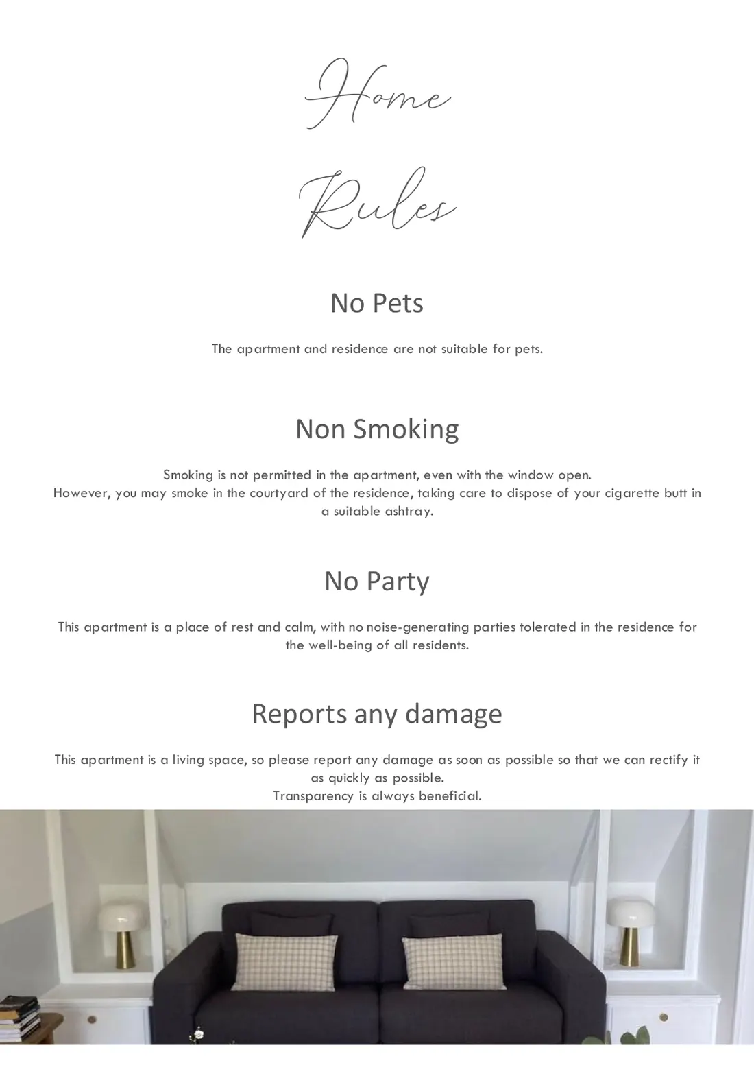 English welcome book - page 5
